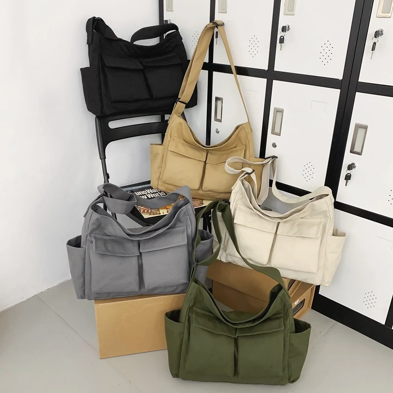 Canvas Shoulder Tote Bags 1