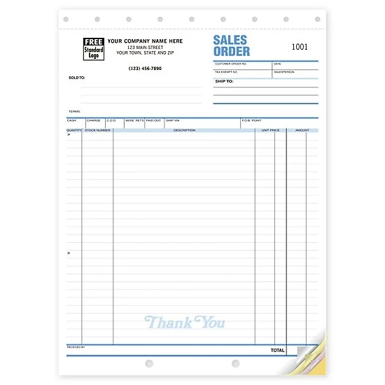 Sales Orders, Classic, Large 1