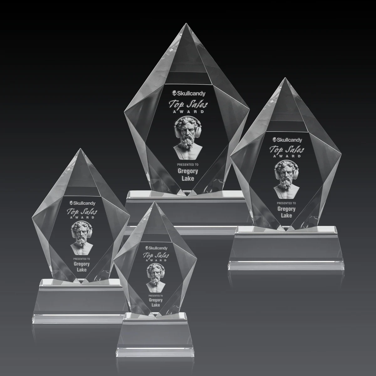 Devron 3D Award on Base - Clear 1