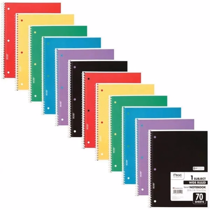Durable Spiral Notebook