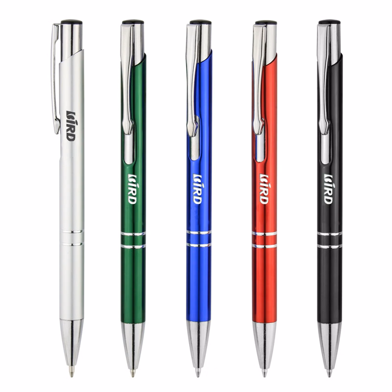 Metal Click Ballpoint Pens