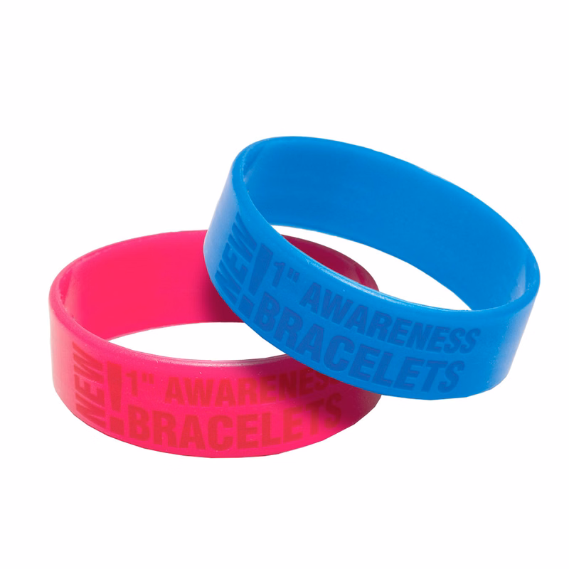 Awareness Bracelet 1" Debossed