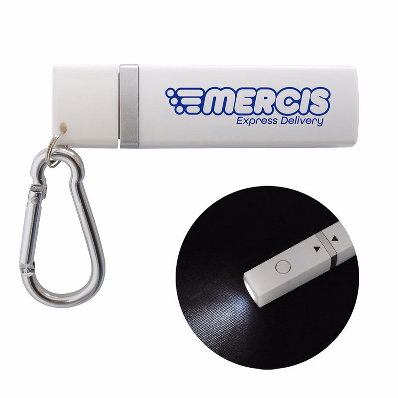 Best Buddy Tools ® Carabiner Alarm LED Key Light