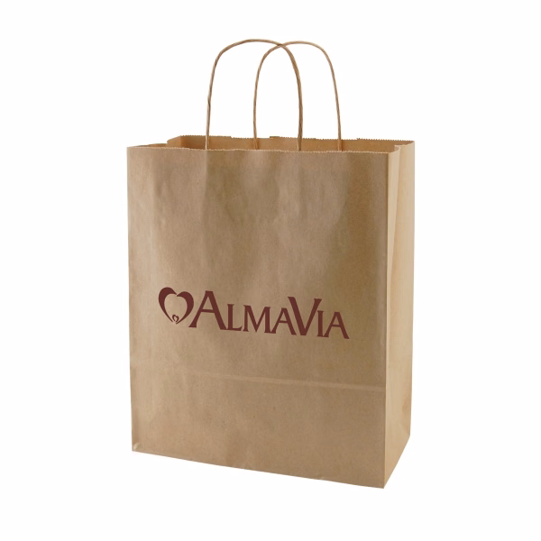 Recycled Natural Kraft Shopping Bag