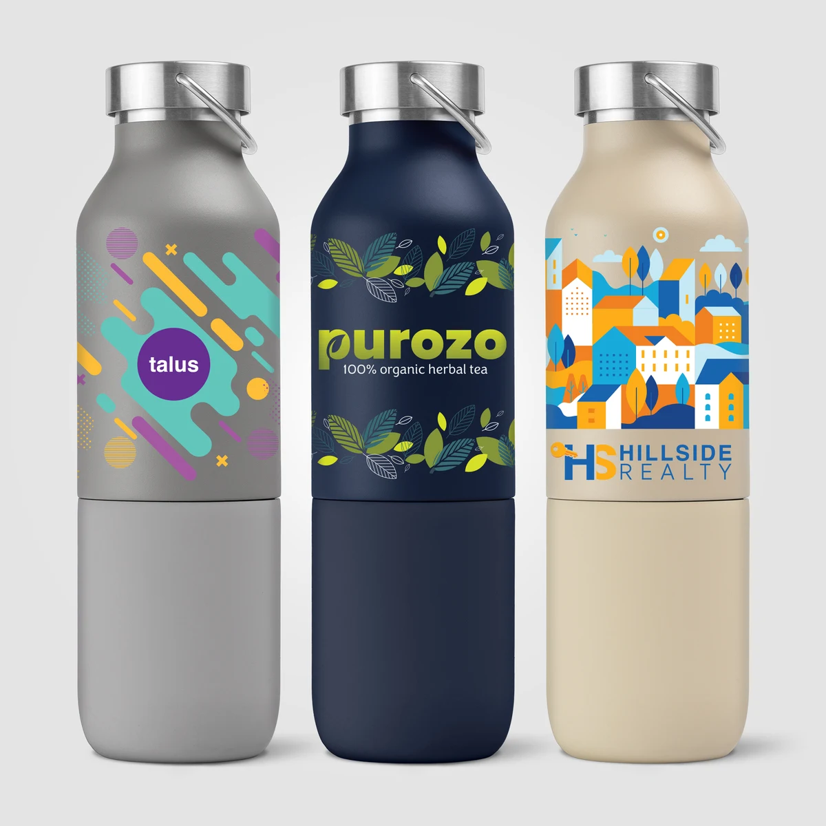 Freya Duo – 2-in-1 20 oz. Double-Wall Recycled Stainless Steel Bottle with 11 oz. Tumbler 1