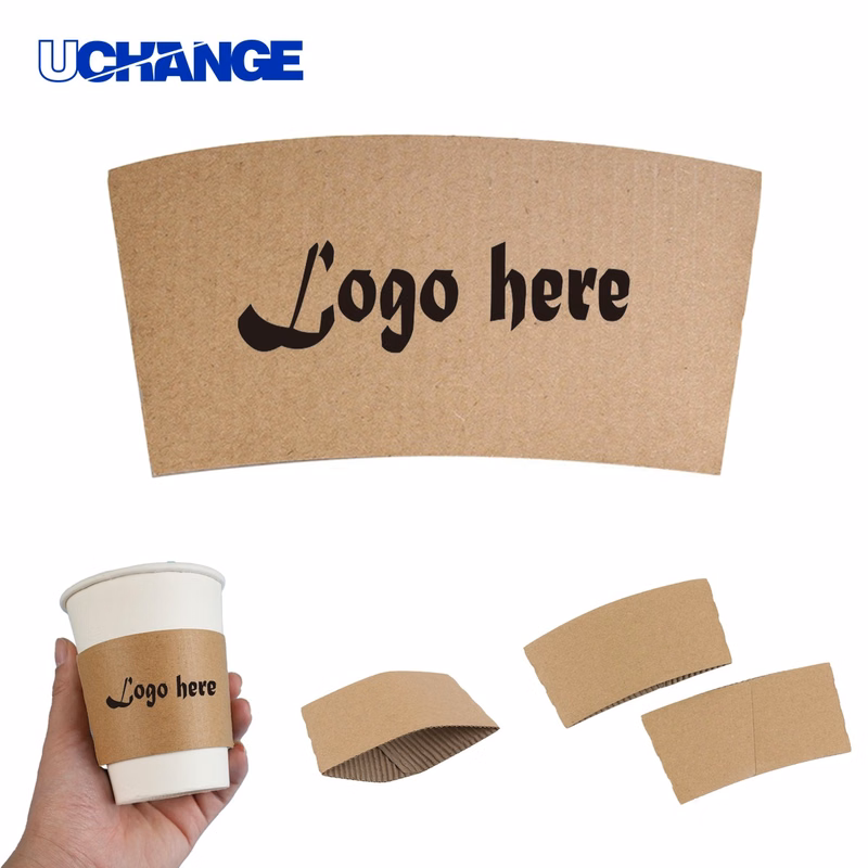 Disposable Coffee Paper Cup Sleeve Insulator