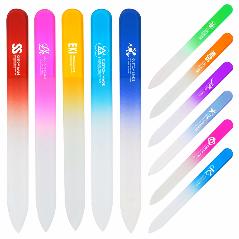 Double-SidedEtched Surface Glass Nail File (5 1/2")