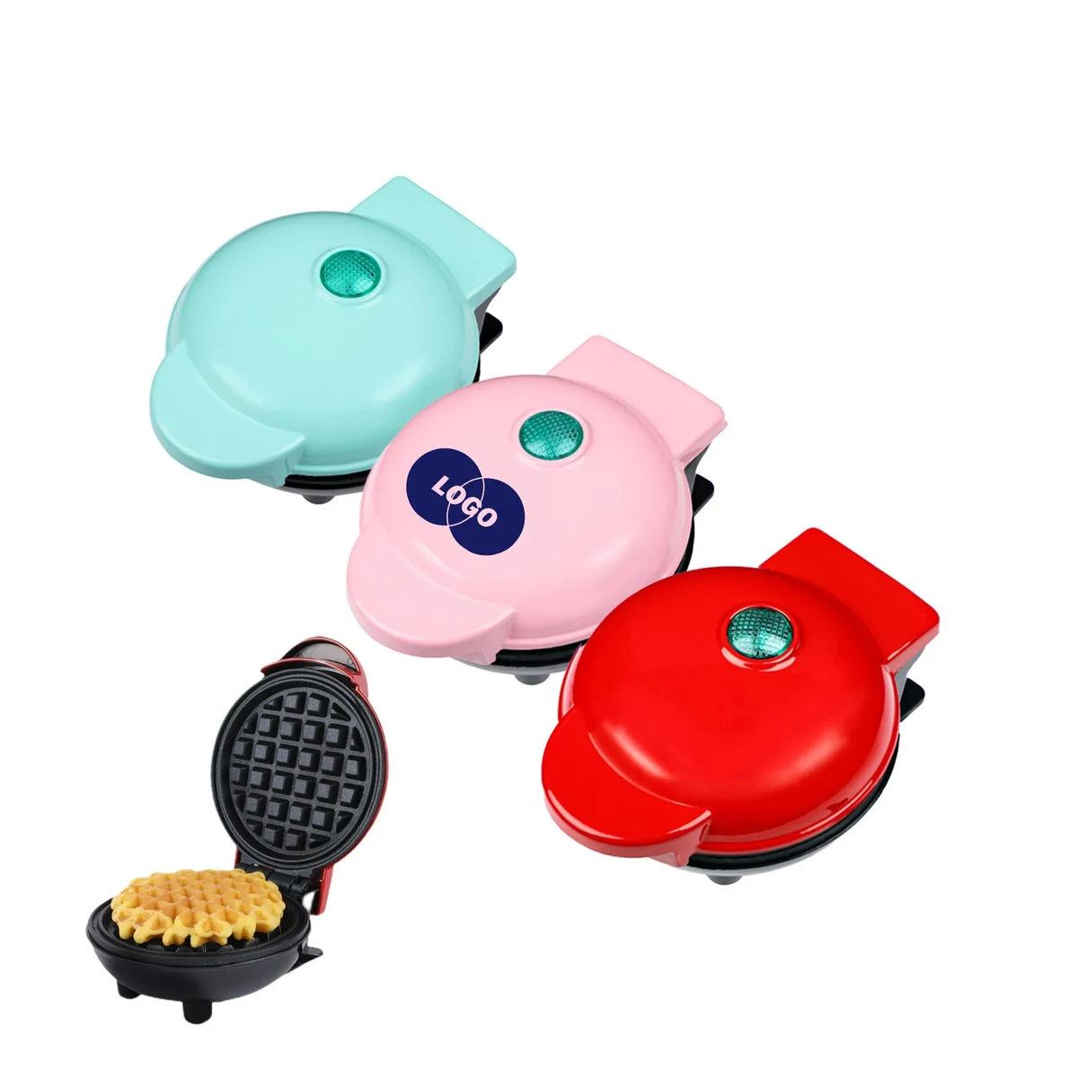 MOQ10 Waffle Maker Light Food Machine 1