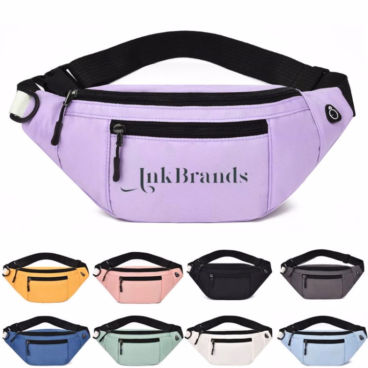 Large Crossbody Sports Fanny Pack Bag