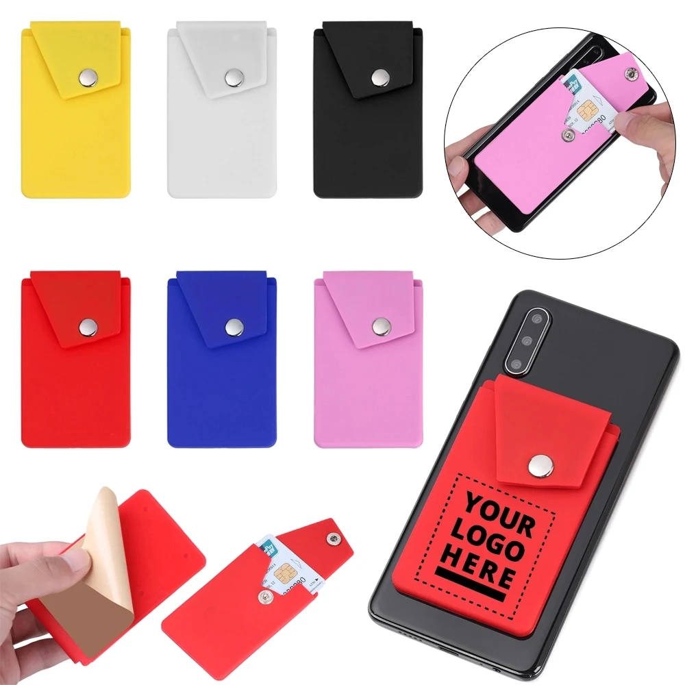 Adhesive Cell Phone Wallet 1