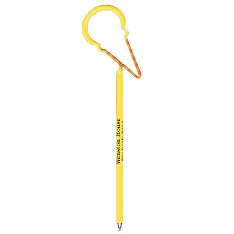Ice Cream Cone 1 Multi-Color Inkbend Standard, Bent Pen 1