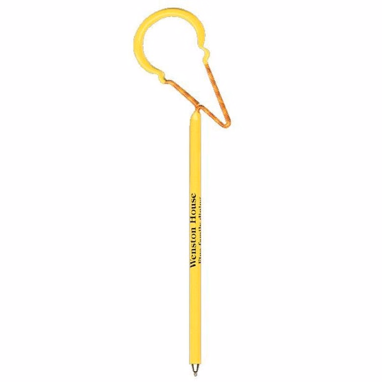 Ice Cream Cone 1 Multi-Color Inkbend Standard, Bent Pen