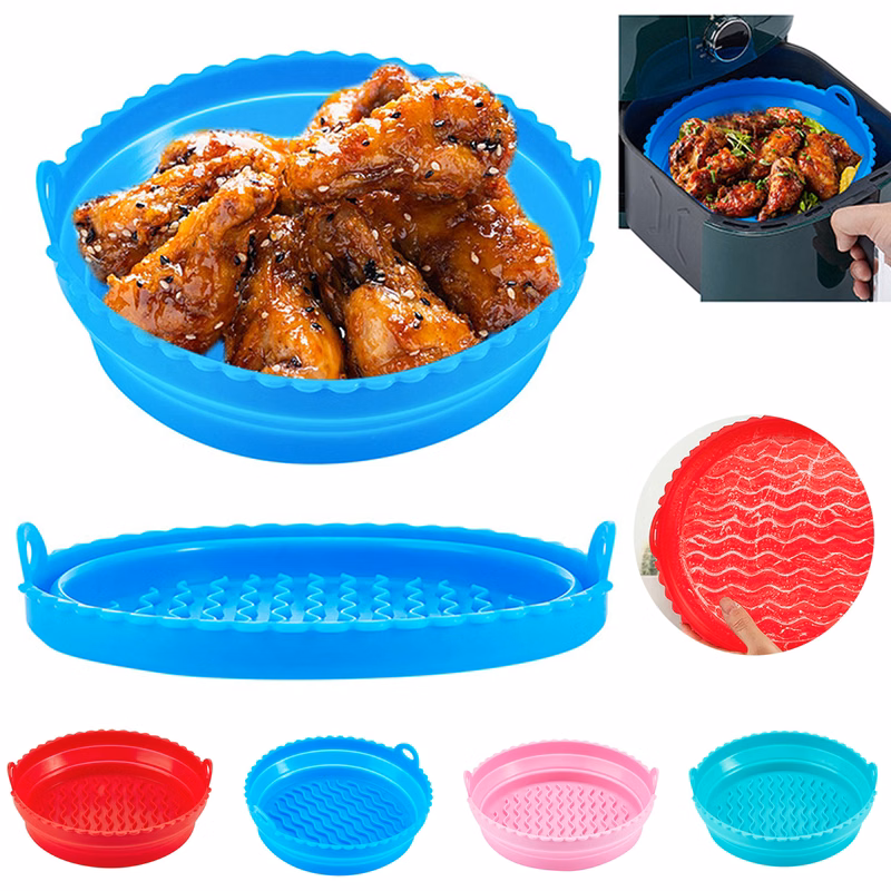 Reusable Foldable Silicone Air Fryer Liners