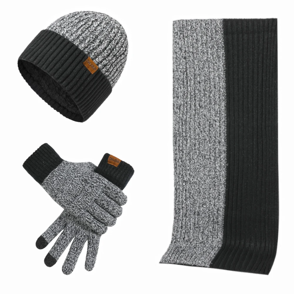 Scarf Gloves Hat (3 Piece Set) 1