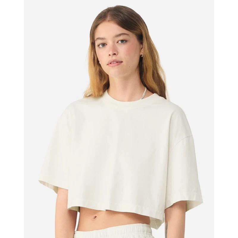 BELLA + CANVAS Women's Garment-Dyed Cropped Tee - 6882GD 1