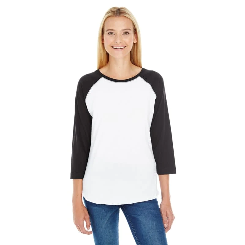 LAT Ladies'' Baseball T-Shirt 1