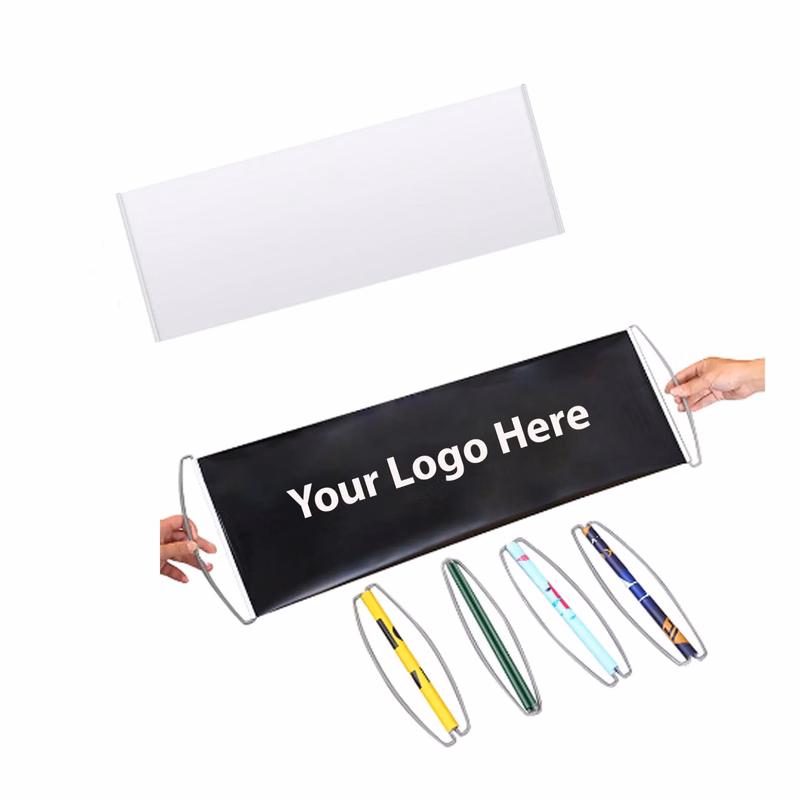 Custom Retractable Hand Held Scrolling Banner