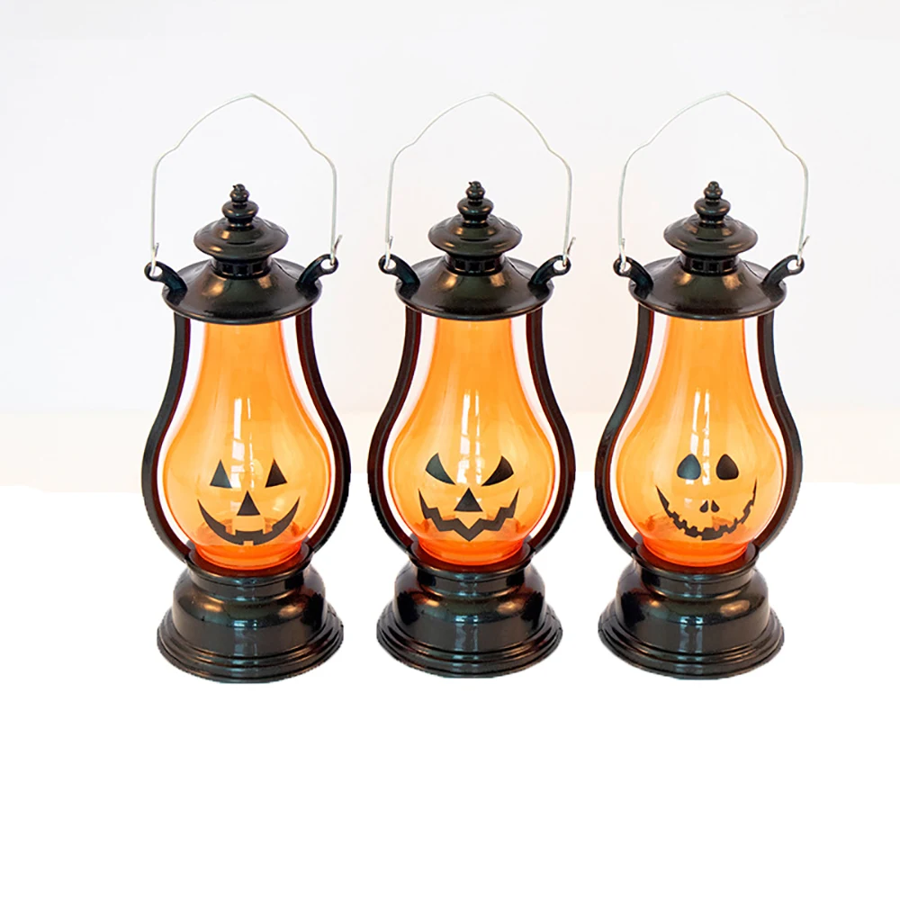 LED Halloween Hand Lantern Pumpkin Lamp 1