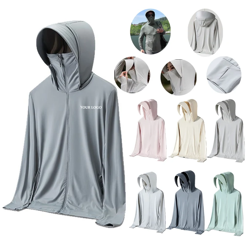 UV Sun Protection Clothing Long Sleeve Coat 1