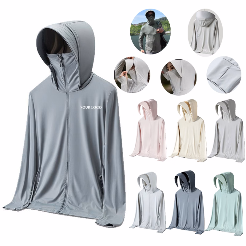 UV Sun Protection Clothing Long Sleeve Coat