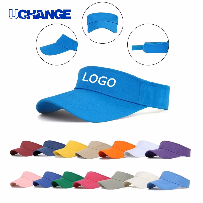 Sun Visor Women Large Brim UV Protection Empty Top Hats Caps for Outdoor and Summer Use