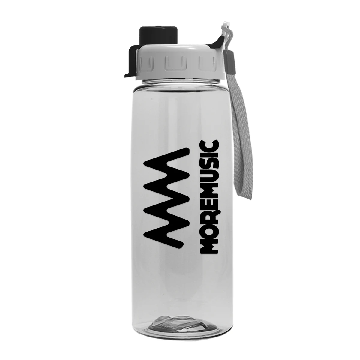 The Flair - 26 oz. Transparent Tritan Bottle with Quick Snap 1
