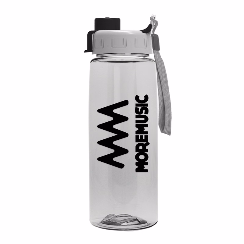 The Flair - 26 oz. Transparent Tritan Bottle with Quick Snap