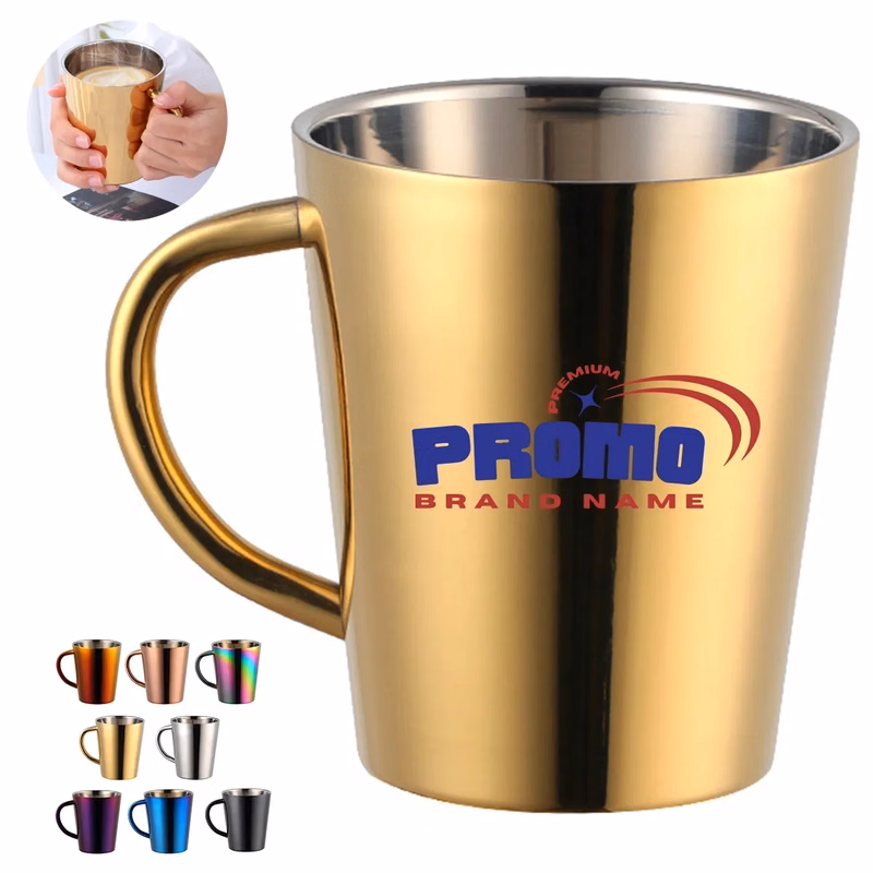 10oz.u-shaped Red Wine Cup Stainless Steel Thermos