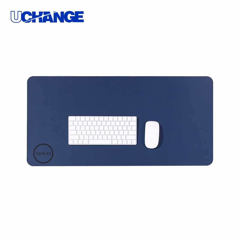 Large PU Leather Non-Slip Mouse Pad Mat for Desktops