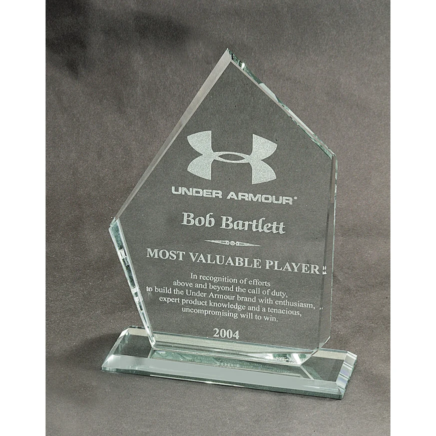 Slanted Glass Pentagon Award 1