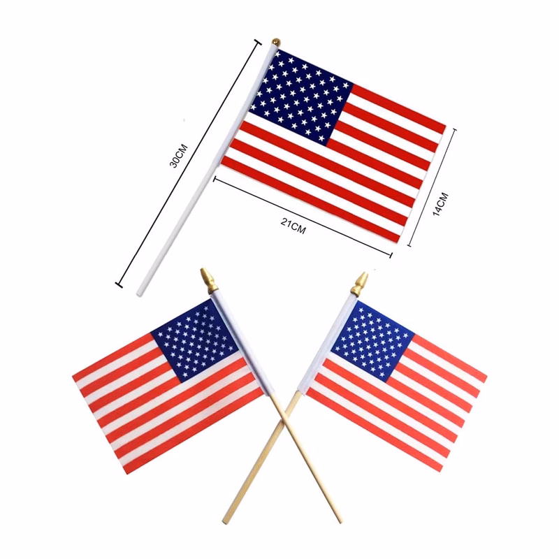 Hand Held American Flags