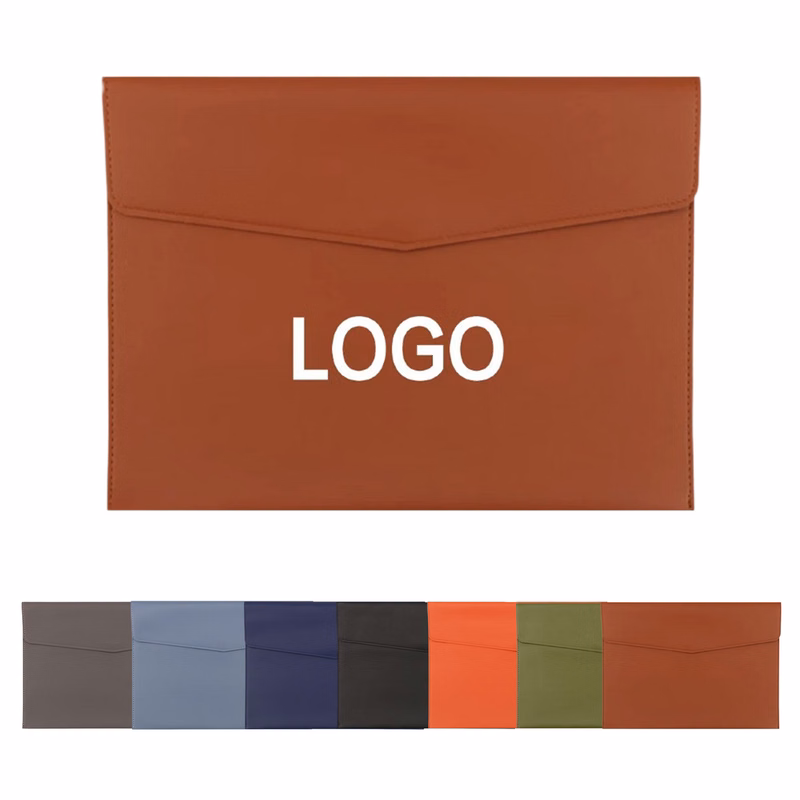 Magnetic Closure PU File Envelope