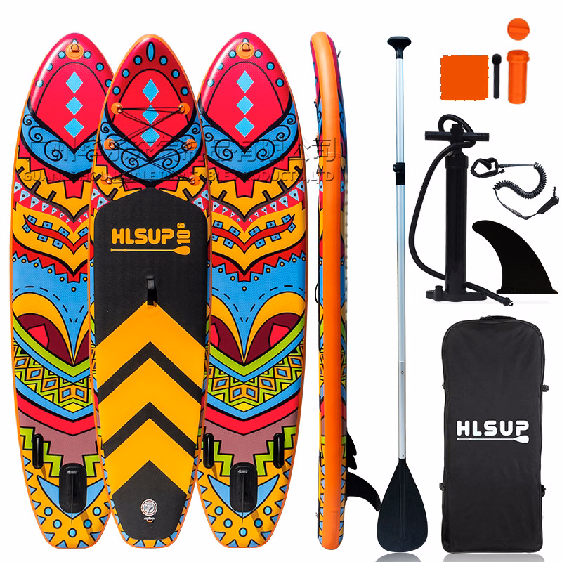 Inflatable Surfboard W/ Inflatable Tube