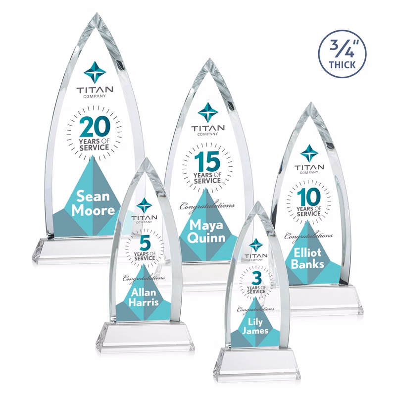 Shildon VividPrint™ Award on Newhaven - Clear