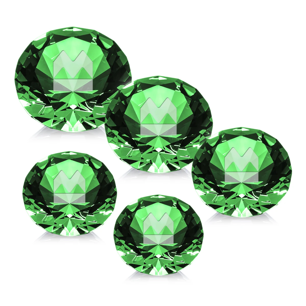 Optical Gemstone Award - Emerald 1