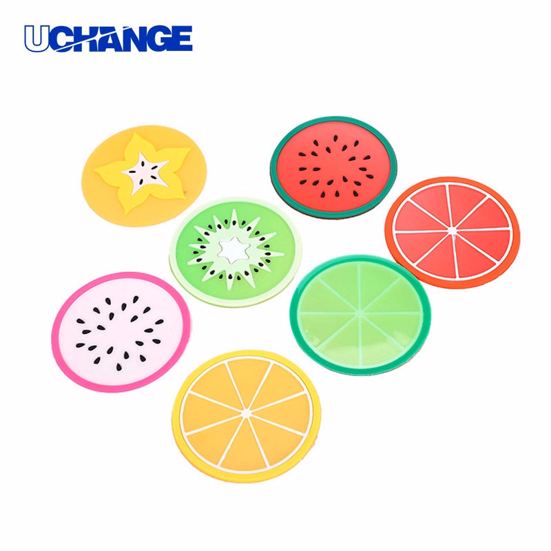 PVC Round Coaster Mat (4"*4")