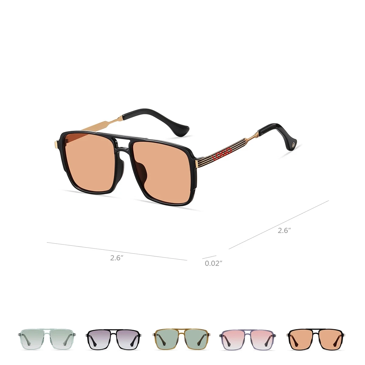 Unisex folding sunglasses 1