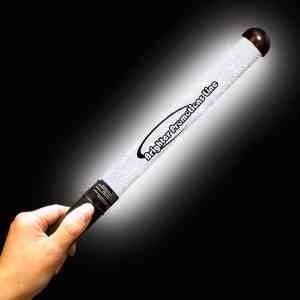 White LED Light Up Glow Patrol Wand
