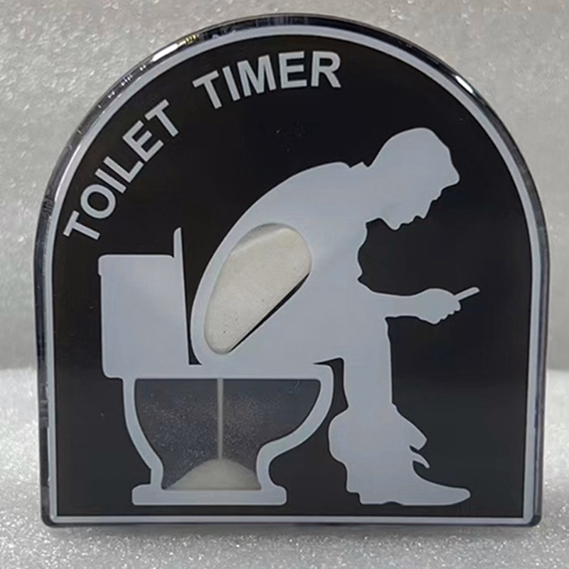Five Minute Toilet Shape Stress Relief Toy Hourglass Timer
