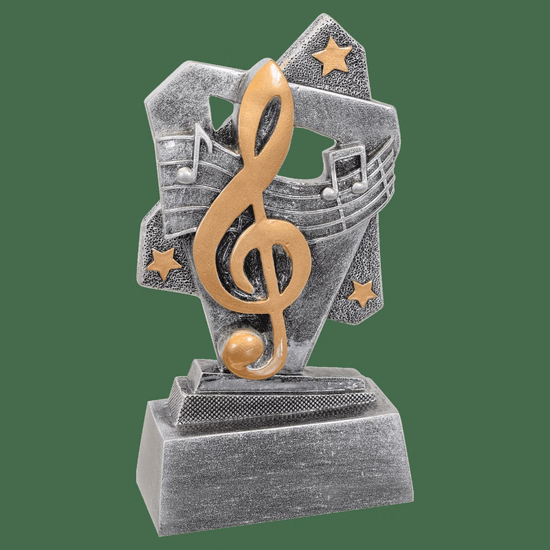 6-1/2" Tall Racing Triumph Resin