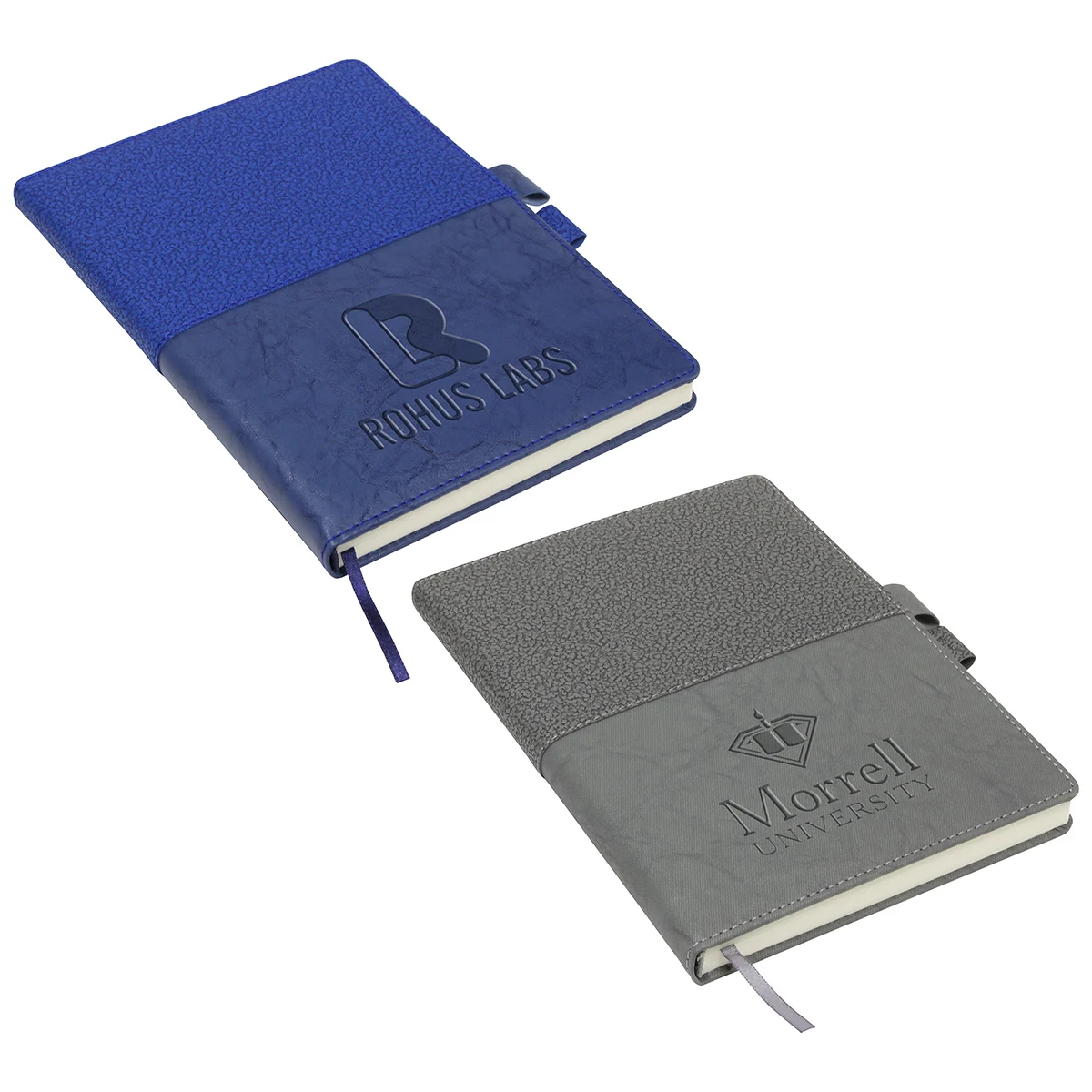 Quarry Textured Journal with Interlocking Pen Closure 1