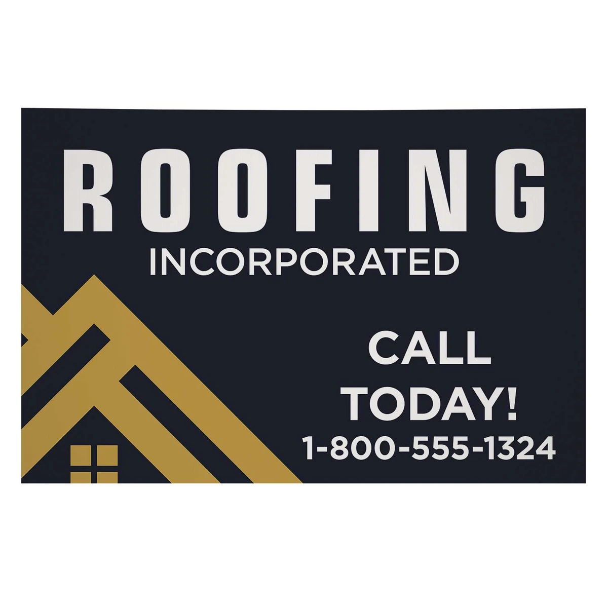 36" x 24" Corrugated Plastic Sign (Single-Sided) 1