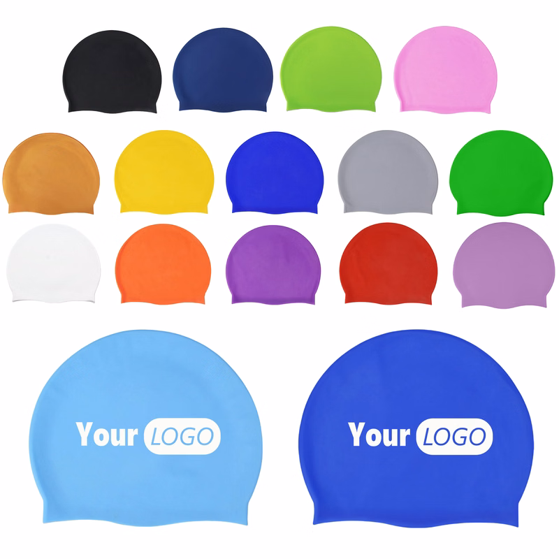 Non Slip Elastic Silicone Pool Hat