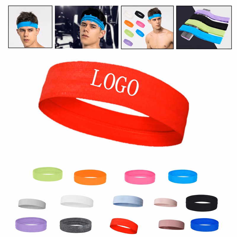 Non-Slip Sweat-Absorbent Sports Headband