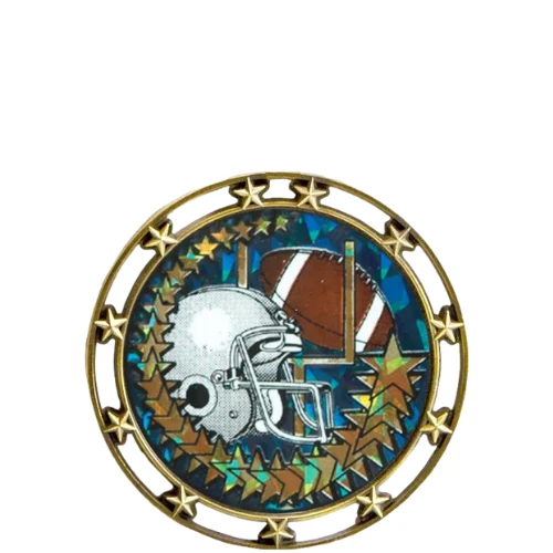 2.5" Star Medals 1