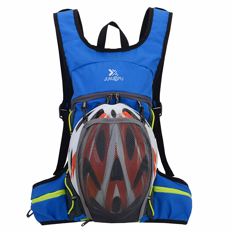 Foldable Cycling Backpack with Helmet Net Pouch