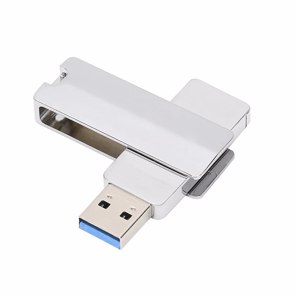 Aluminum Casing 360-Rotating PCB USB Drive