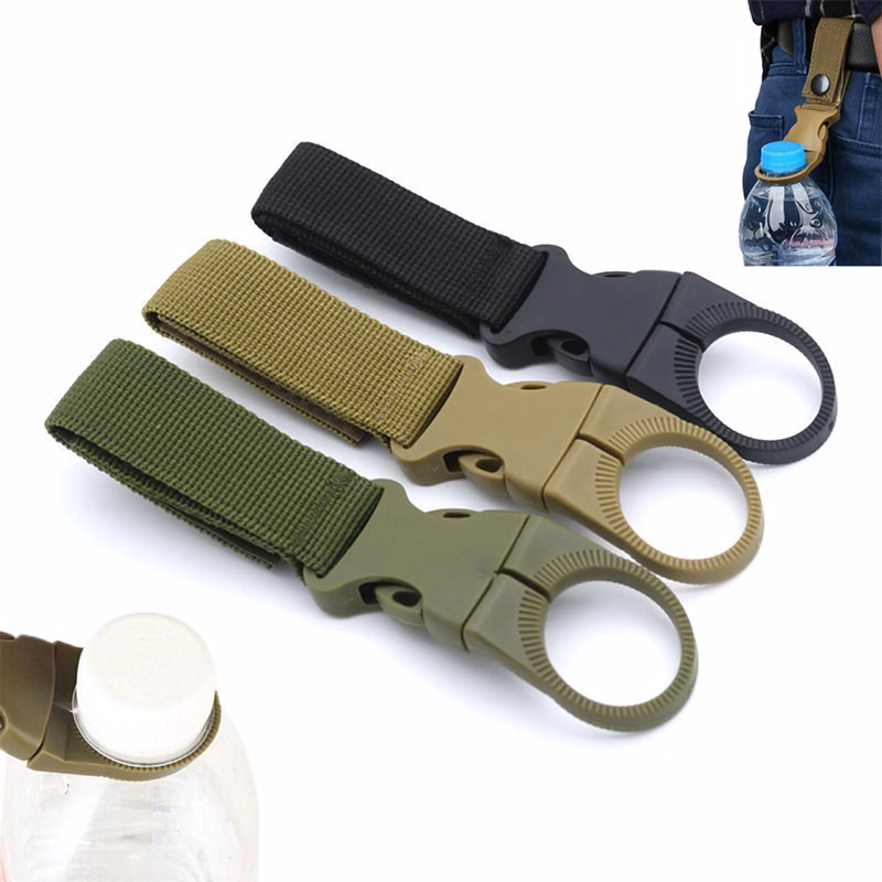 Nylon Carabiner Bottle Holder Clip