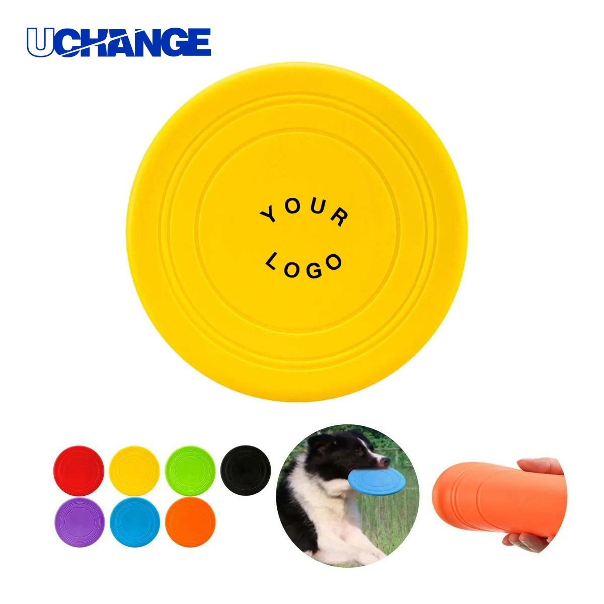 TPR Pet Flying Disc Toy 1