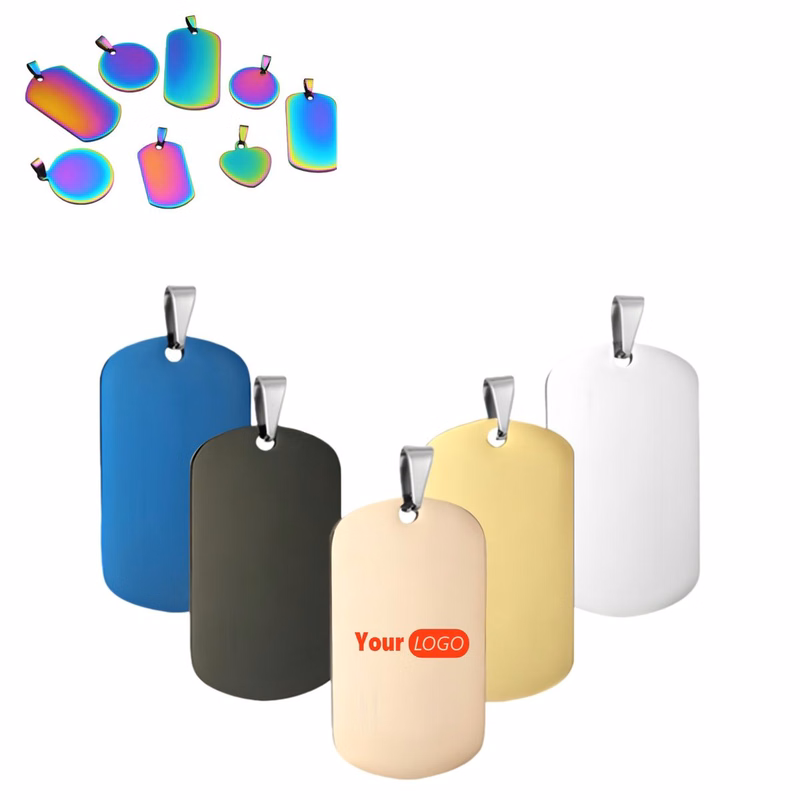Customizable Rust Proof Stainless Steel Tag